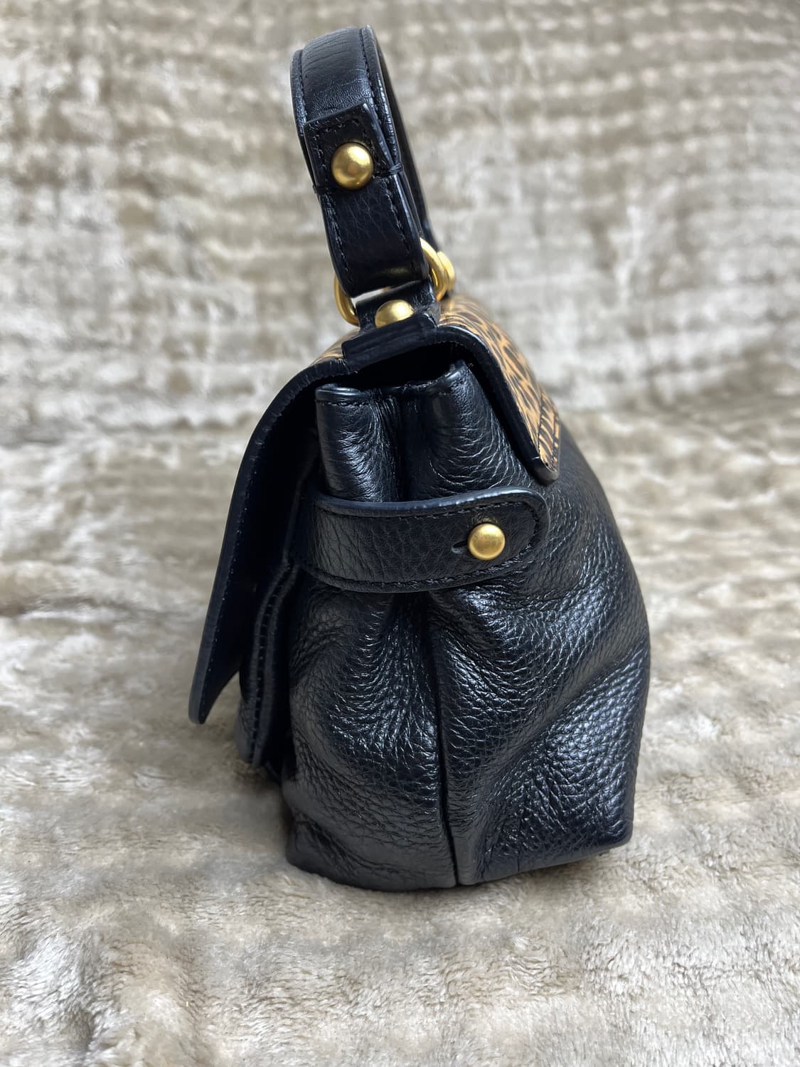 호피 가죽 핸드백 상품이미지5