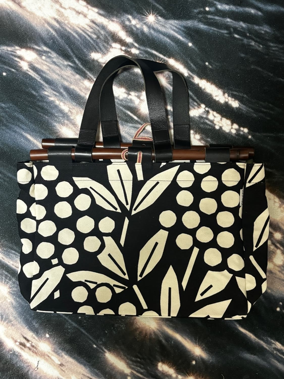 소우소우(sousou) 대나무손잡이 토트백 - [쇼핑백포함] 상품이미지2