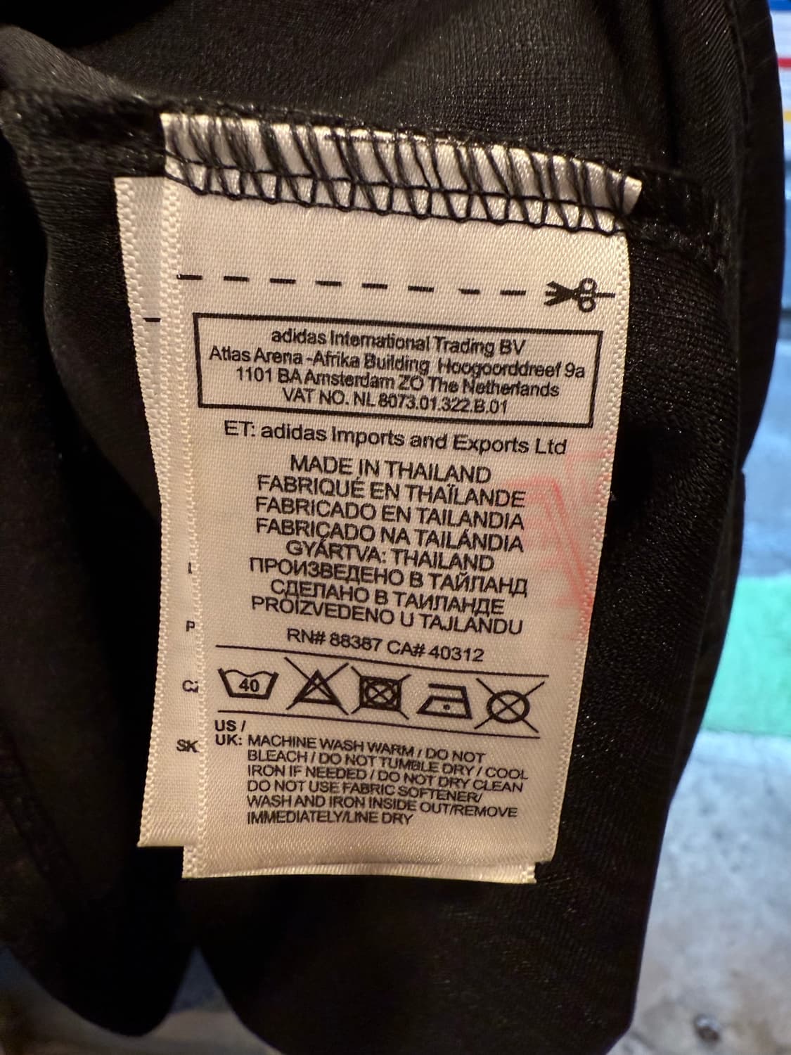 아디다스 x 오아시스 투어 자카드 져지 블랙 상품이미지3