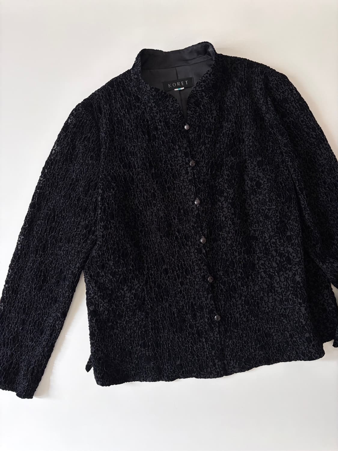 velour wrinkle blouse 상품이미지7