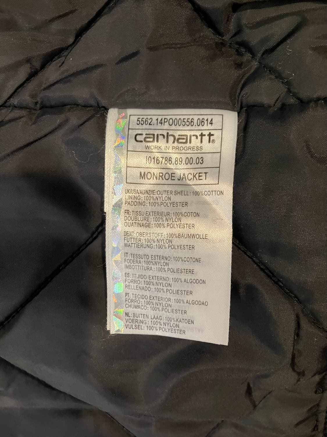 칼하트 몬로자켓 S 상품이미지8