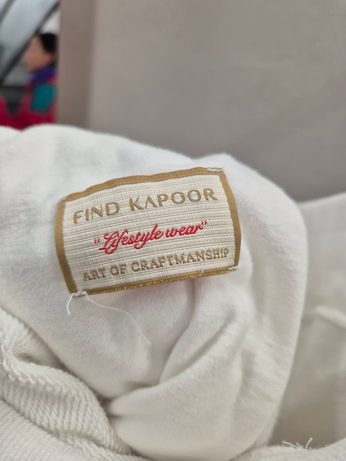 FIND KAPOOR 화이트 코튼 반바지 상품이미지5