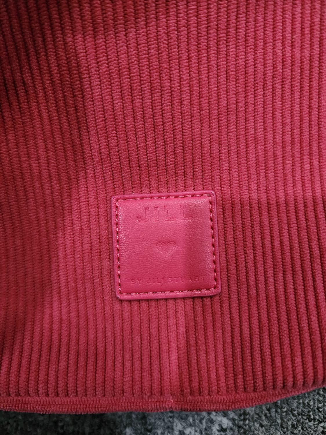 질바이질스튜어트 코듀로이 하프문 바게트백 골덴 가방 상품이미지3