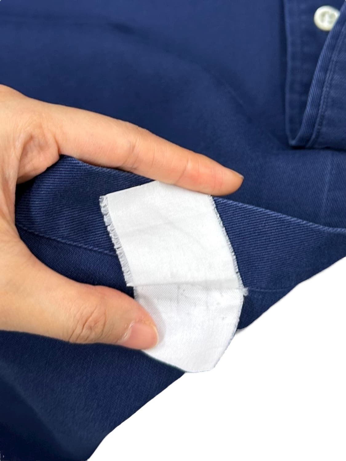 00s 폴로 블레이크 셔츠 네이비 (XL~2XL)  상품이미지7