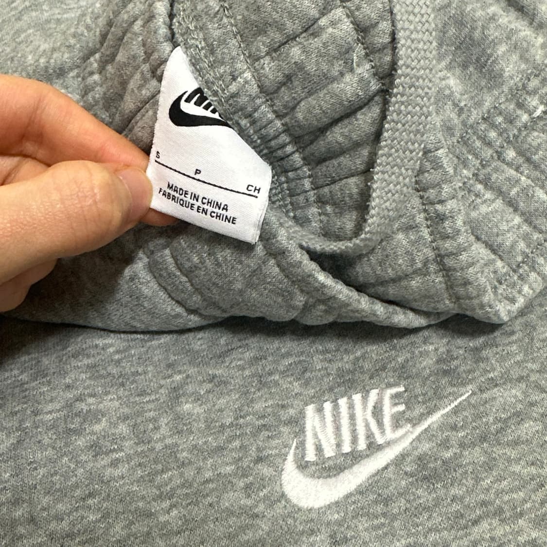 나이키 회색 트레이닝 상/하의 상품이미지3