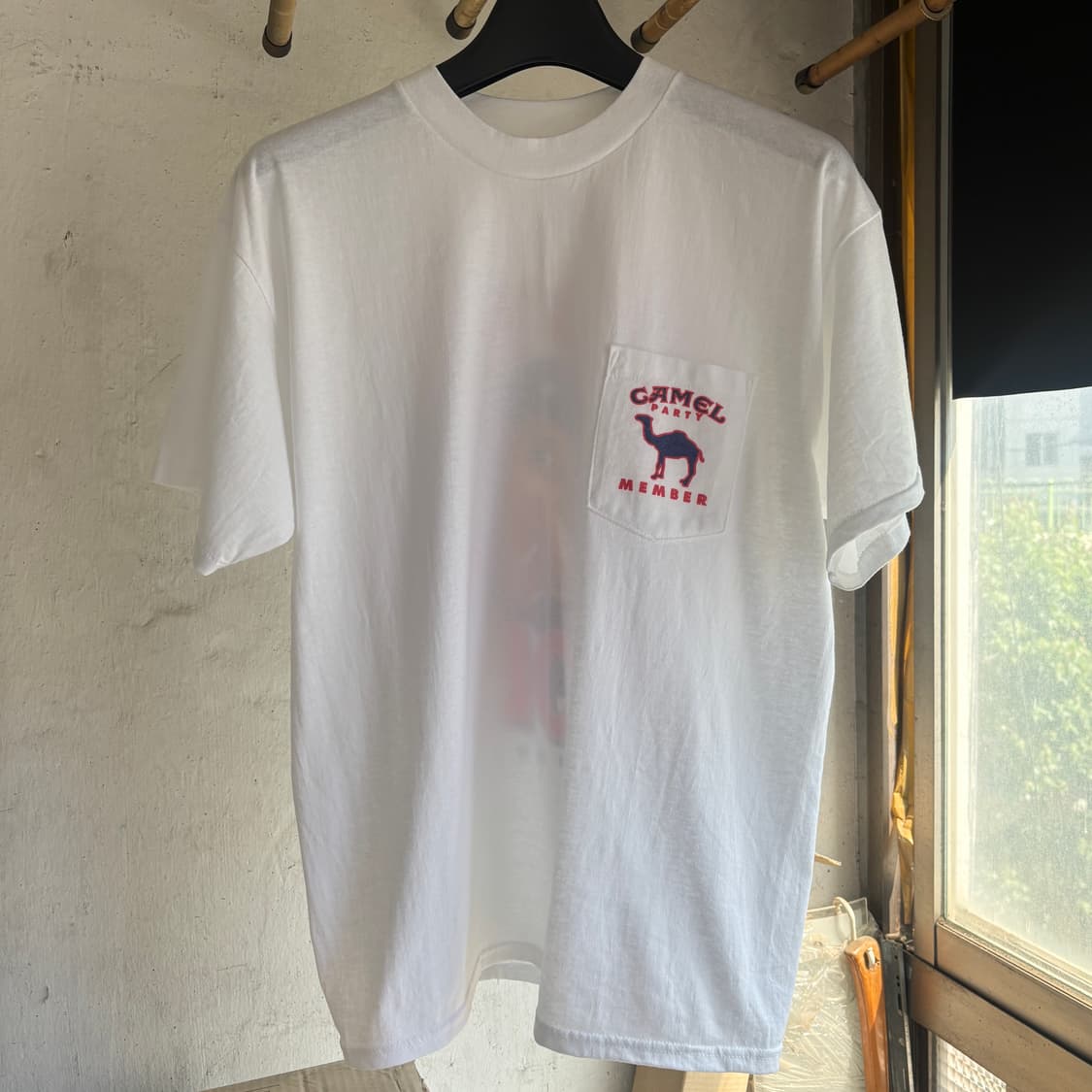 90s 빈티지 카멜 Joe Vote 프로모 티셔츠 상품이미지4