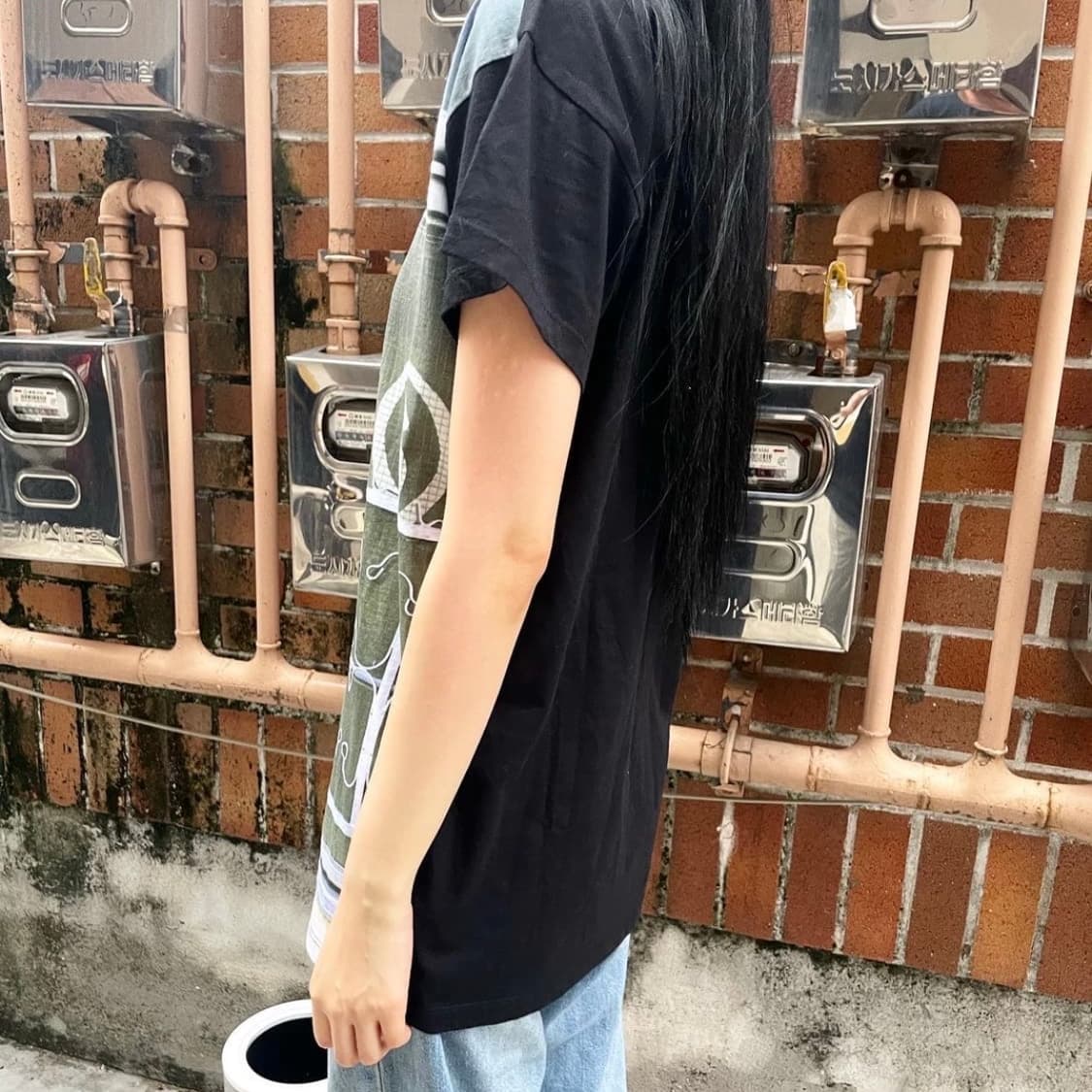 마르지엘라 mm6 프린팅 반팔 티셔츠 상품이미지2