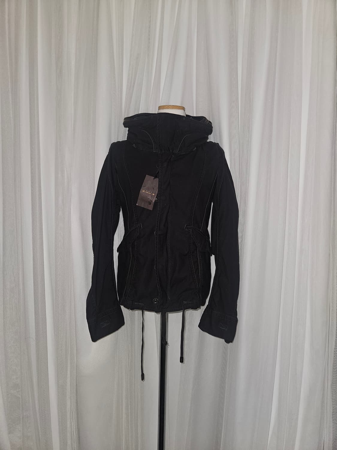 G.O.A 차콜 2000s y2k 히메 그런지 야상 자켓 상품이미지1