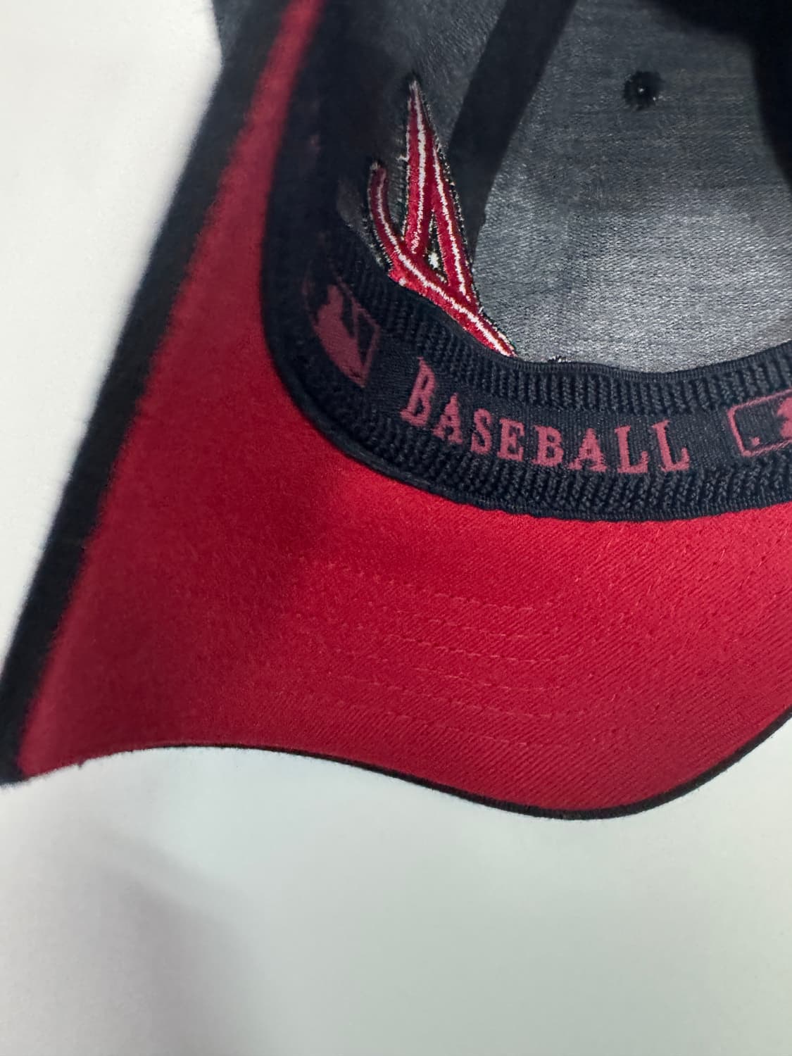 여성 MLB 애틀란타 y2k 올드스쿨 로고 자수 볼캡 상품이미지4