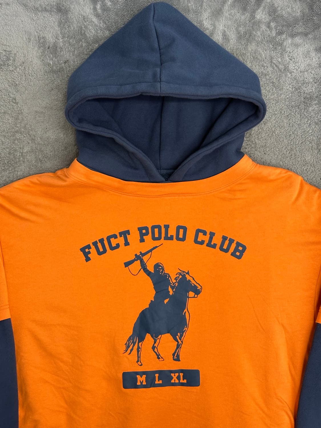 FUCT 폴로 클럽 후디 L 상품이미지3