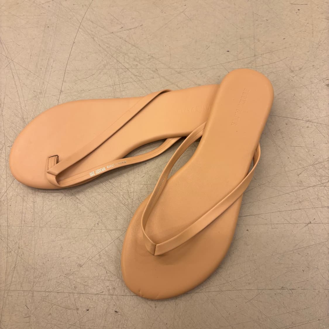 빈티지 우먼스 브라운 쪼리 상품이미지1