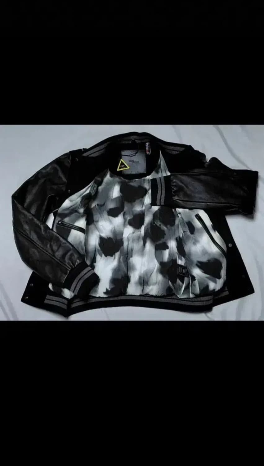 [BODA SKINS] 프리미엄 양가죽 바시티 자켓 S (무료배송) 상품이미지5