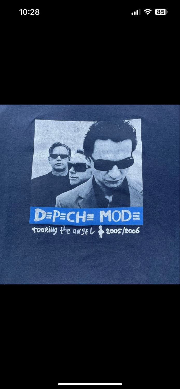 Depeche mode 2005 빈티지 티셔츠 상품이미지3