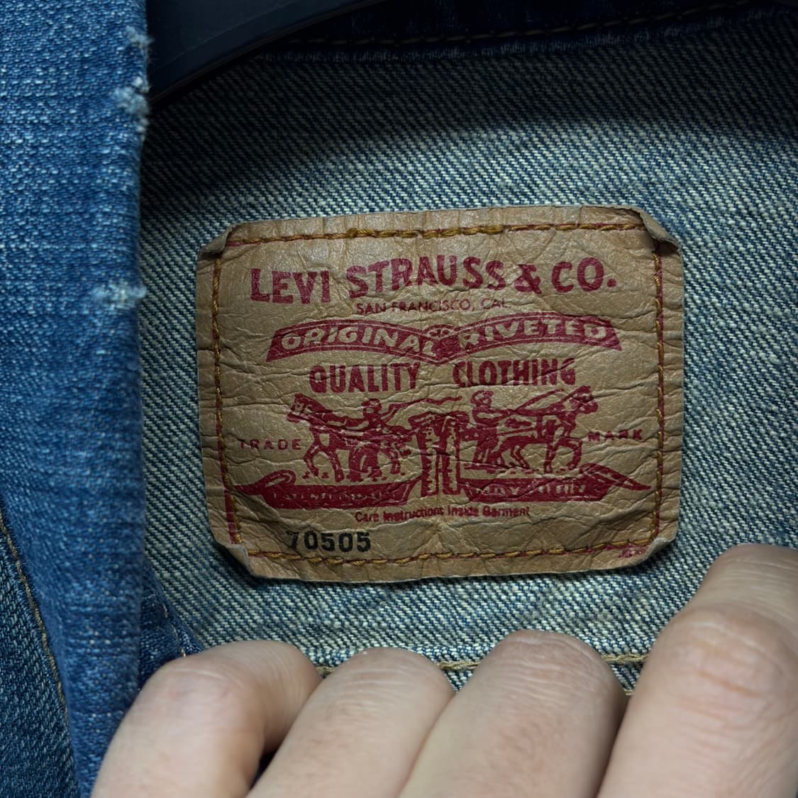 90S 리바이스 트러커 상품이미지7