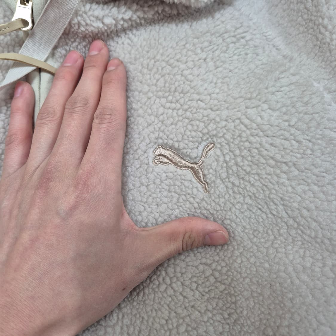 푸마 쉐르파 리버시블 후드 플리스 후리스 자켓 S(90) 상품이미지4