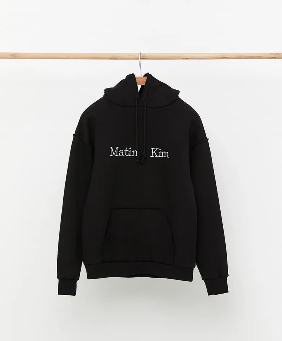 마뗑킴 로고 후드티 상품이미지4