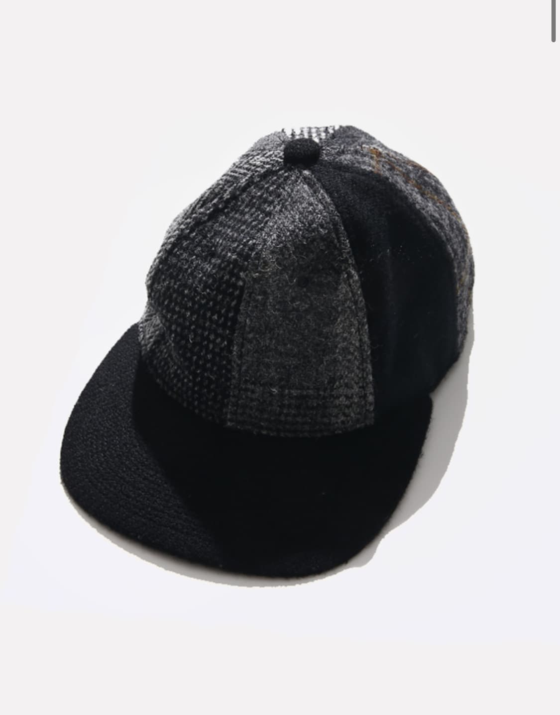 poten x harris tweed 울 볼캡 상품이미지1