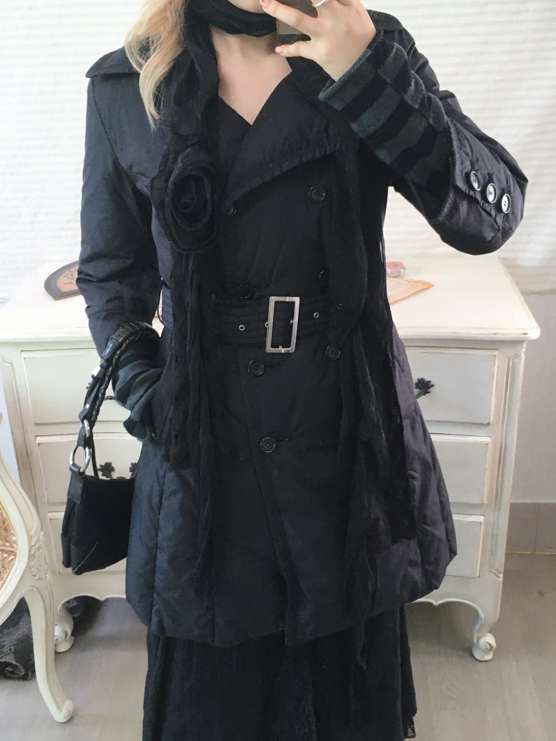 courreges belted long padded jacket 상품이미지1