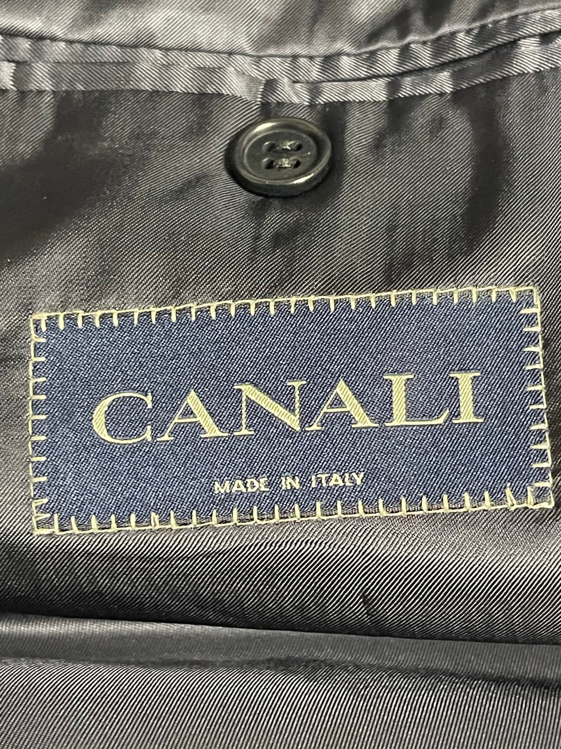 까날리(CANALI) 스트라이프 울 수트 자켓 46C 상품이미지8