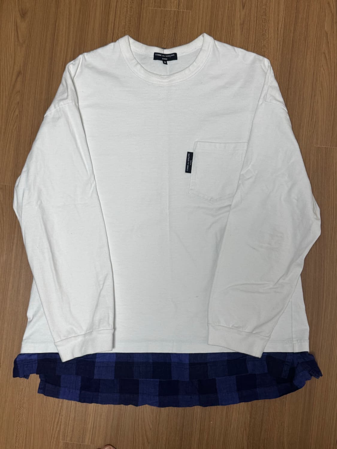 꼼데가르송 옴므 긴팔티 상품이미지1