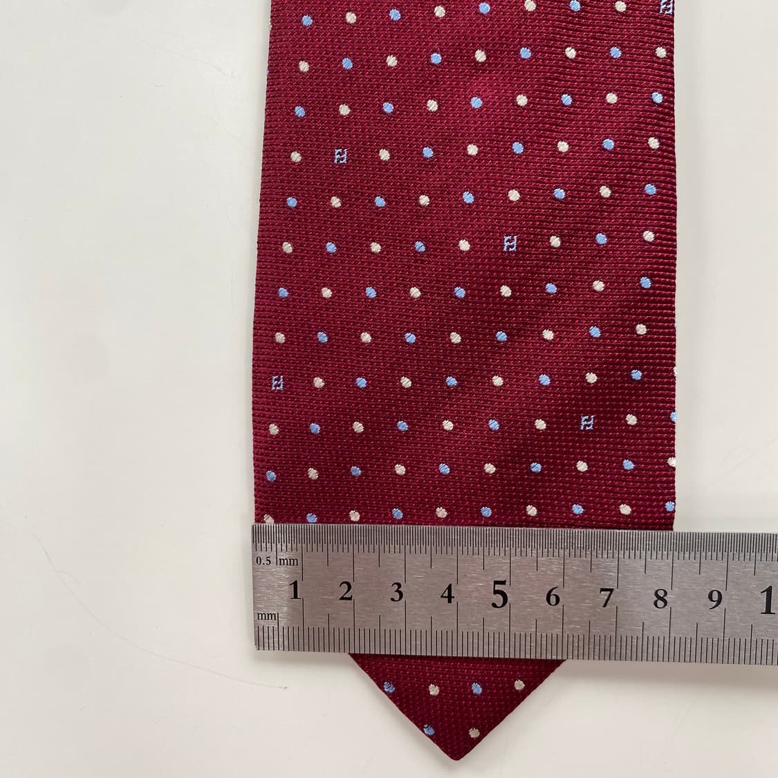 신형 펜디 (FENDI) FF모노그램 명품 정품 넥타이 7.8cm 상품이미지8