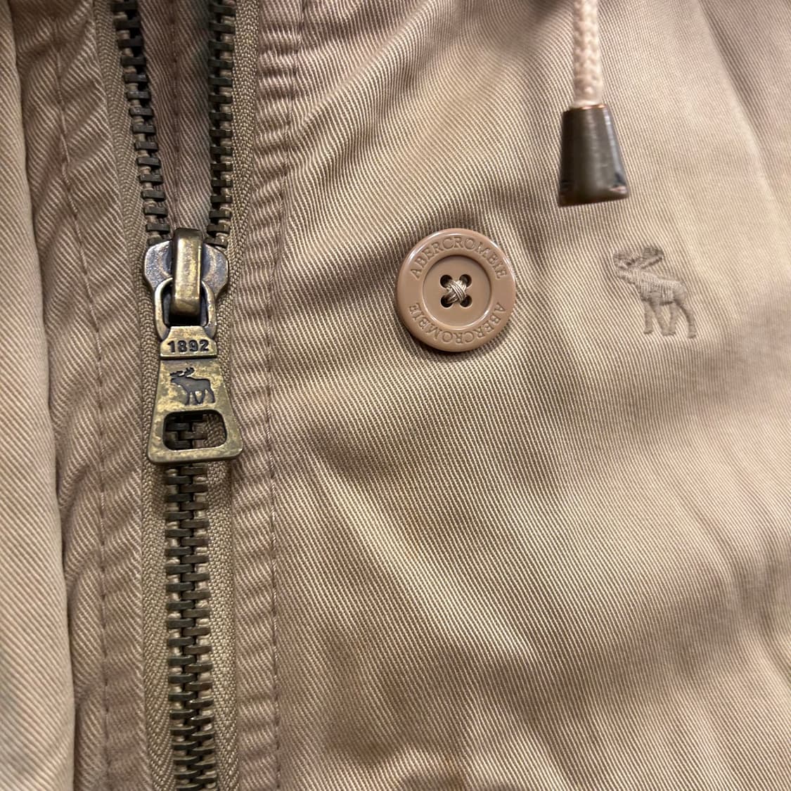 아베크롬비 오리진 헤어리 코튼 숏 봄버자켓 상품이미지4