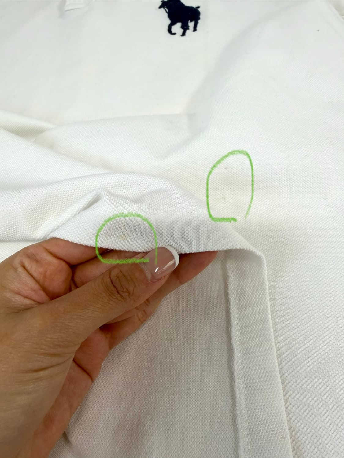 폴로 빅포니 반팔 카라 L 상품이미지4