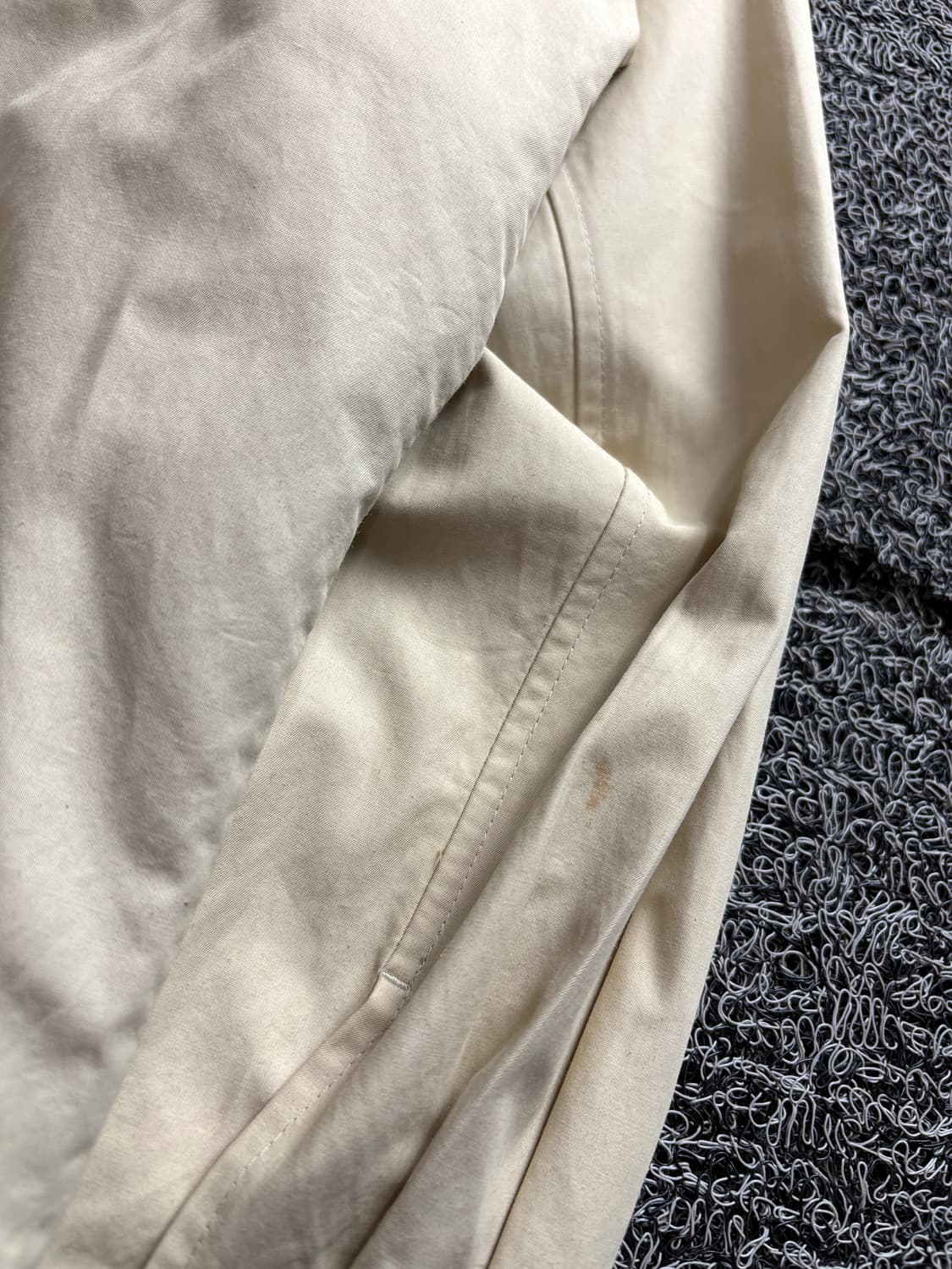 90s YSL 입생로랑 아카이브 미니멀 해링턴 블루종 자켓 3376 상품이미지7