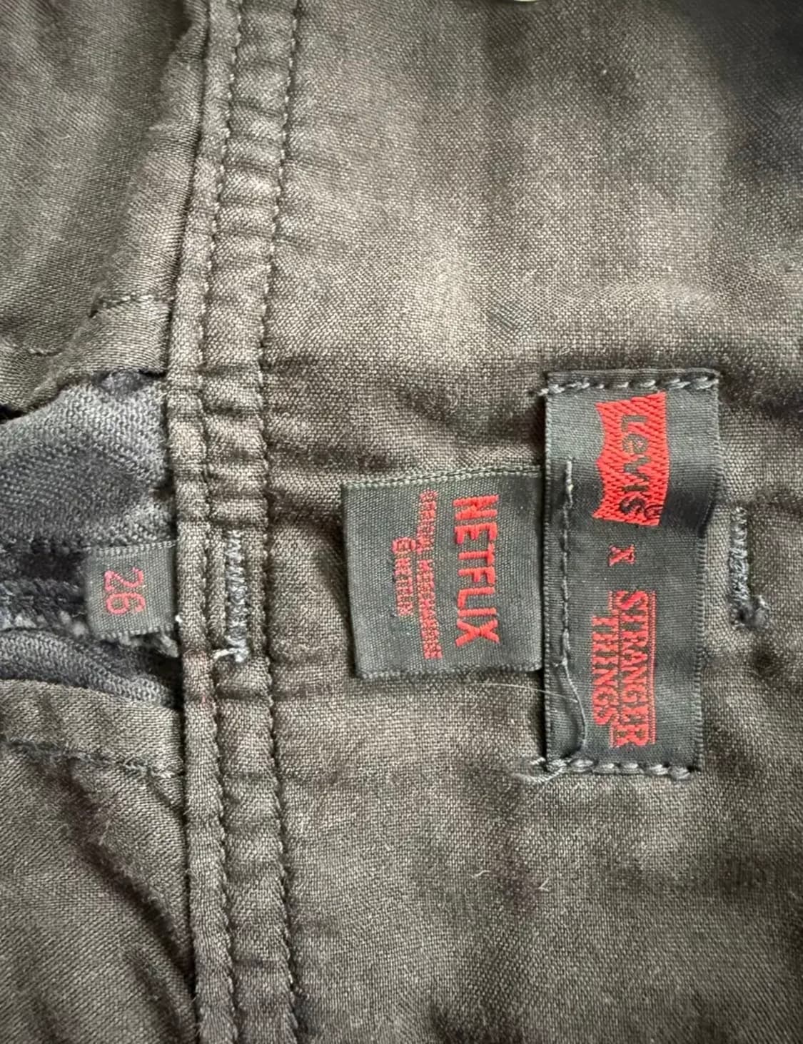 리바이스 X 기묘한이야기 strangerthings 콜라보 바지 26 상품이미지2