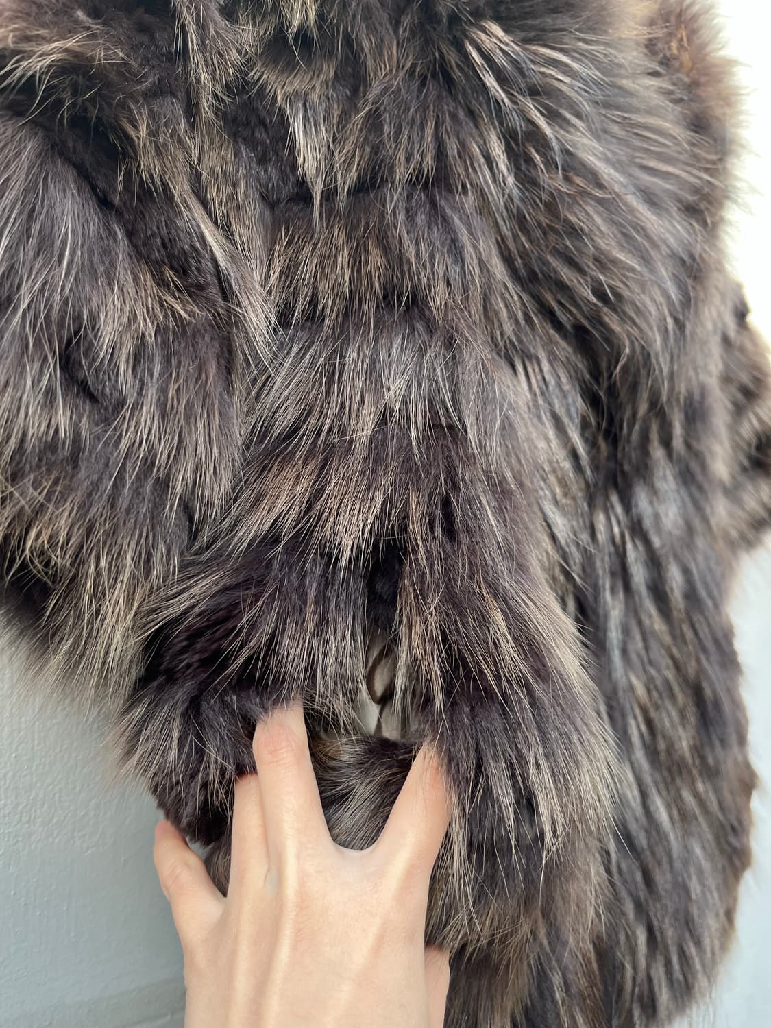 래빗 폭스 퍼 가디건 상품이미지3