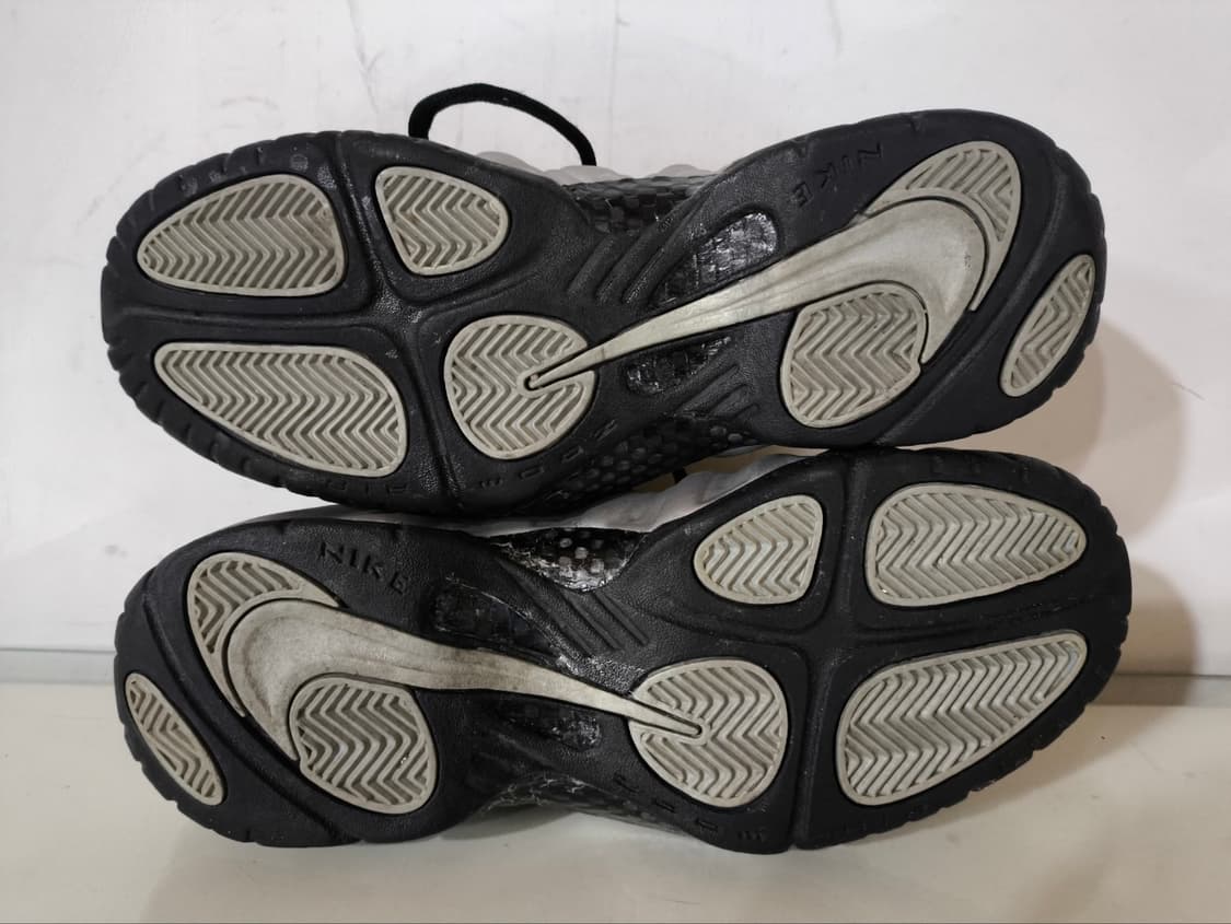 275mm 나이키 에어 폼포짓 프로 메탈릭 실버 상품이미지8