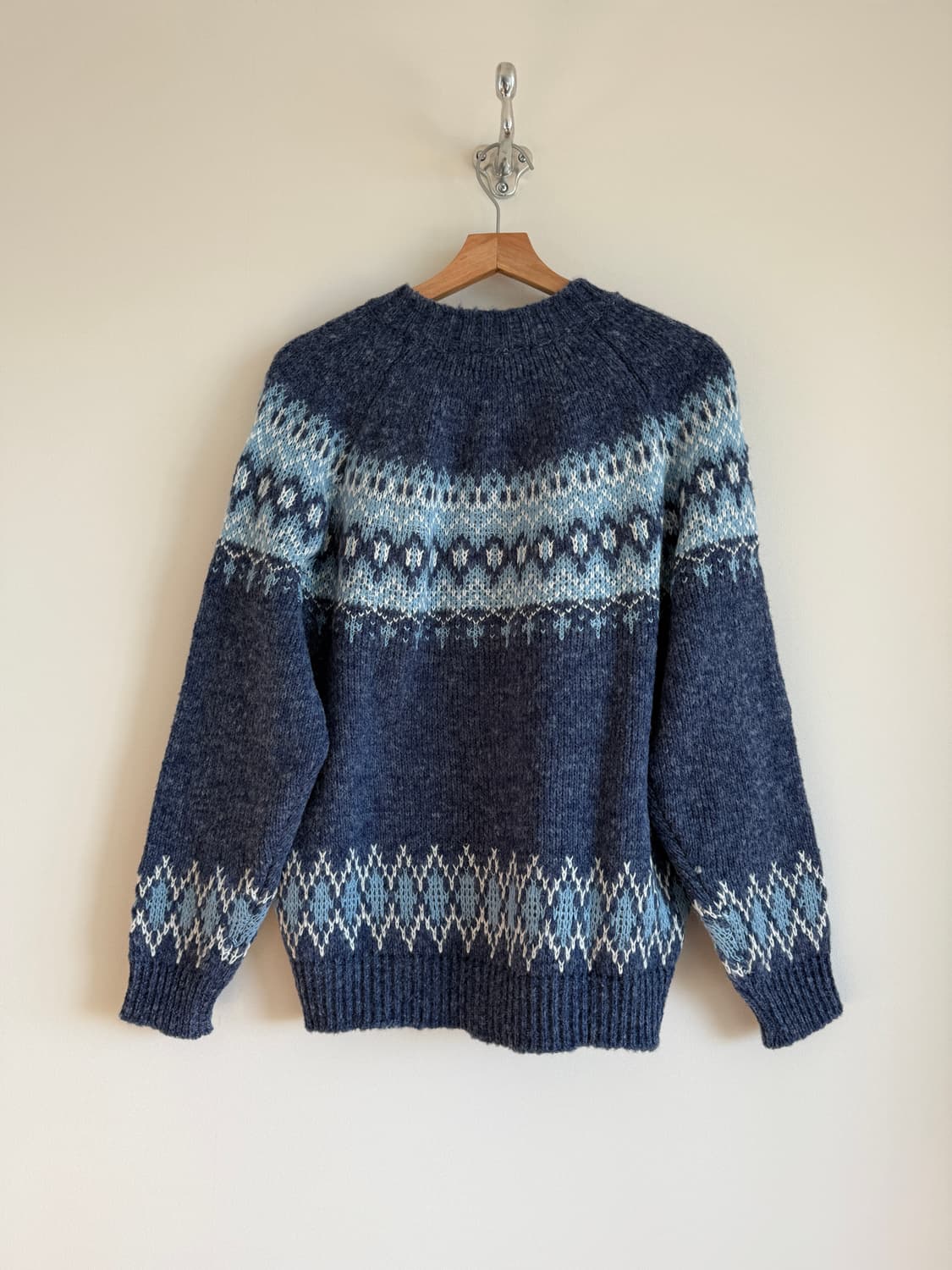 Pre owned 아가일 가디건 상품이미지4