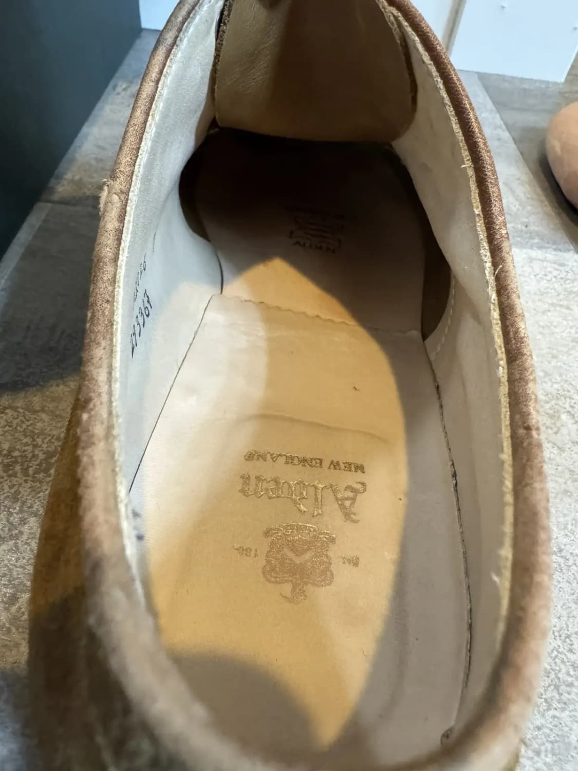 10D 알든 29336F  플레인토 더비  스너프 스웨이드 상품이미지9