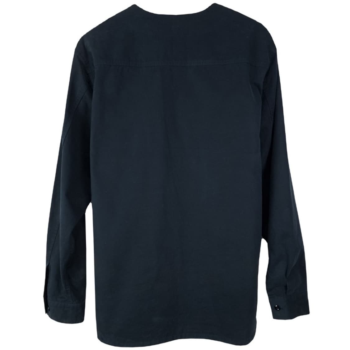 [에스피오나지] 투포켓 카라리스 브이넥 셔츠 네이비 M19312 상품이미지3