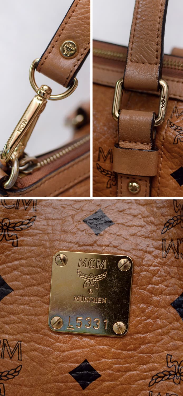 MCM 비세토스 모노그램 레더 쇼퍼백 (토트.숄더.크로스) 상품이미지9