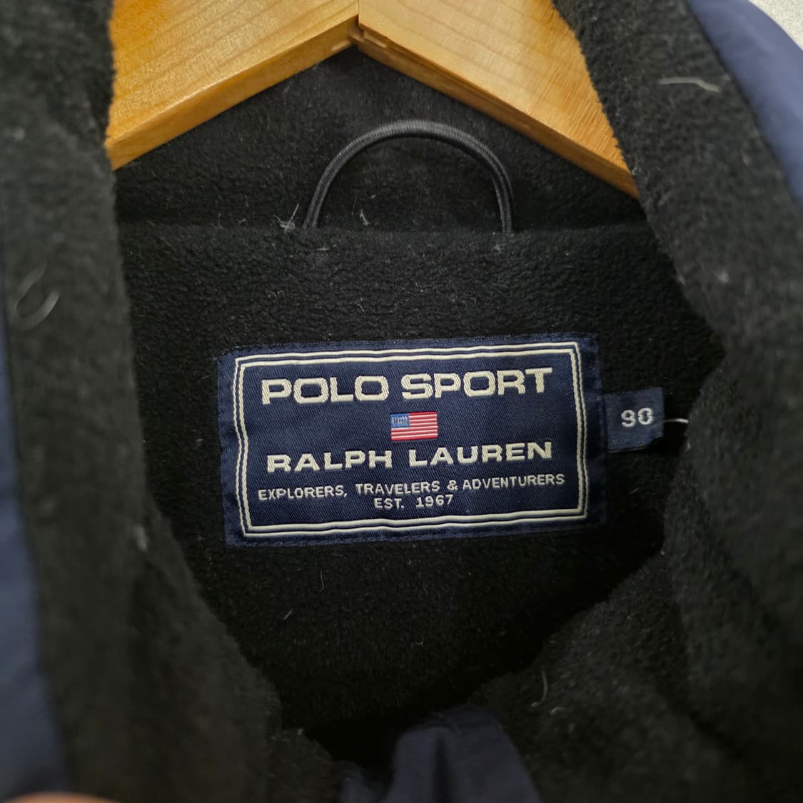 폴로 스포츠 남성 패딩 네이비 90 상품이미지6