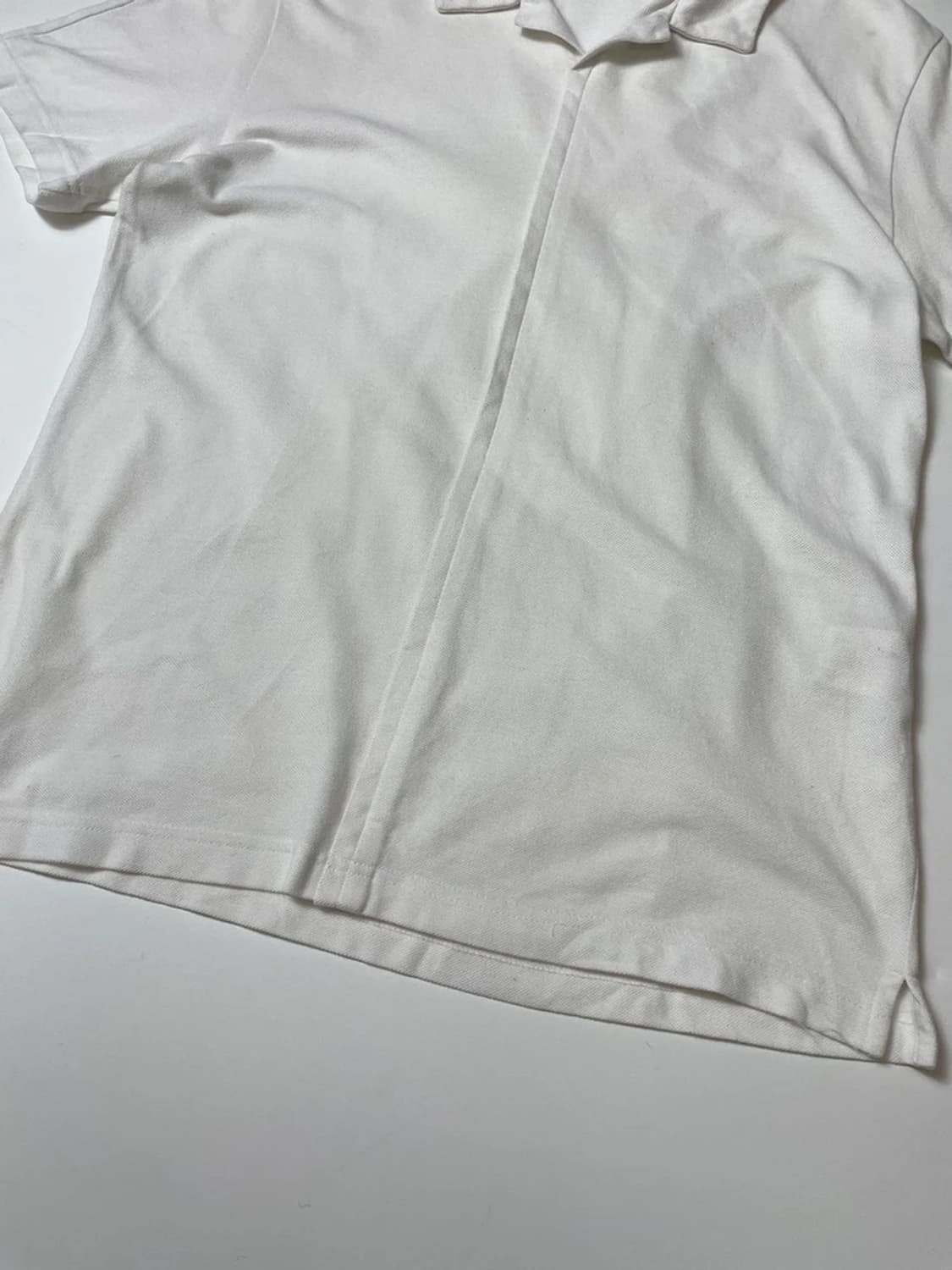 솔리드옴므 18SS 오픈 카라넥 반팔 티셔츠 PN9531 상품이미지3