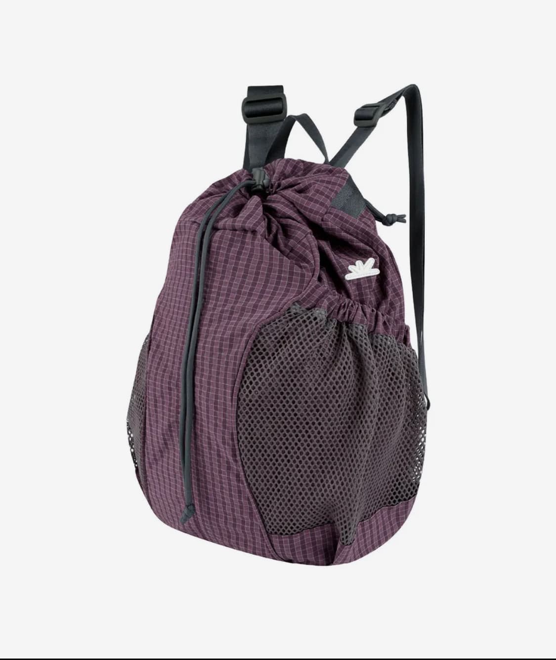 썬러브 Sunlove Tourer Gym Sack Purple Grid 상품이미지1