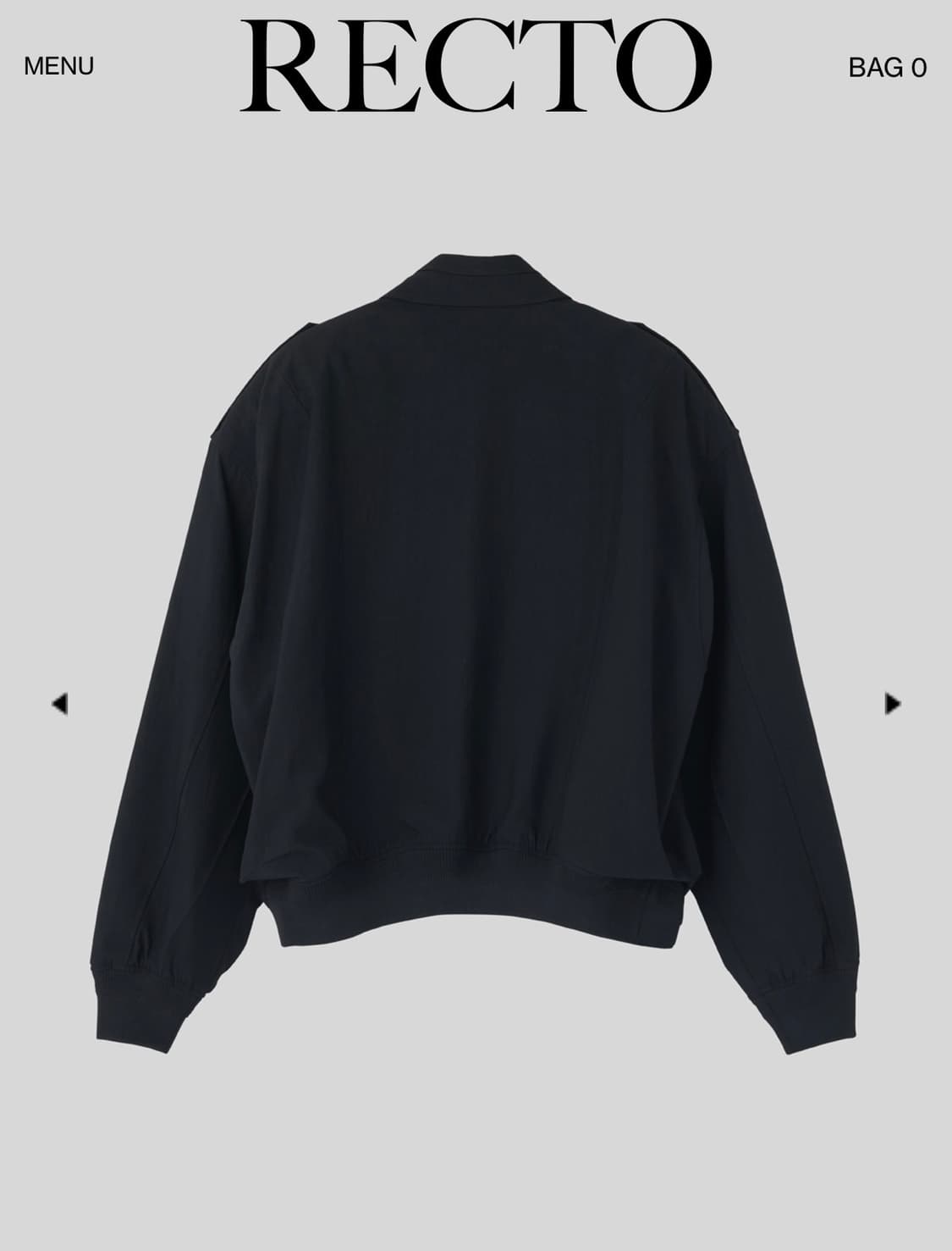 (새상품) 렉토 빈티지 프레스드 크리즈 점퍼 2사이즈 상품이미지3