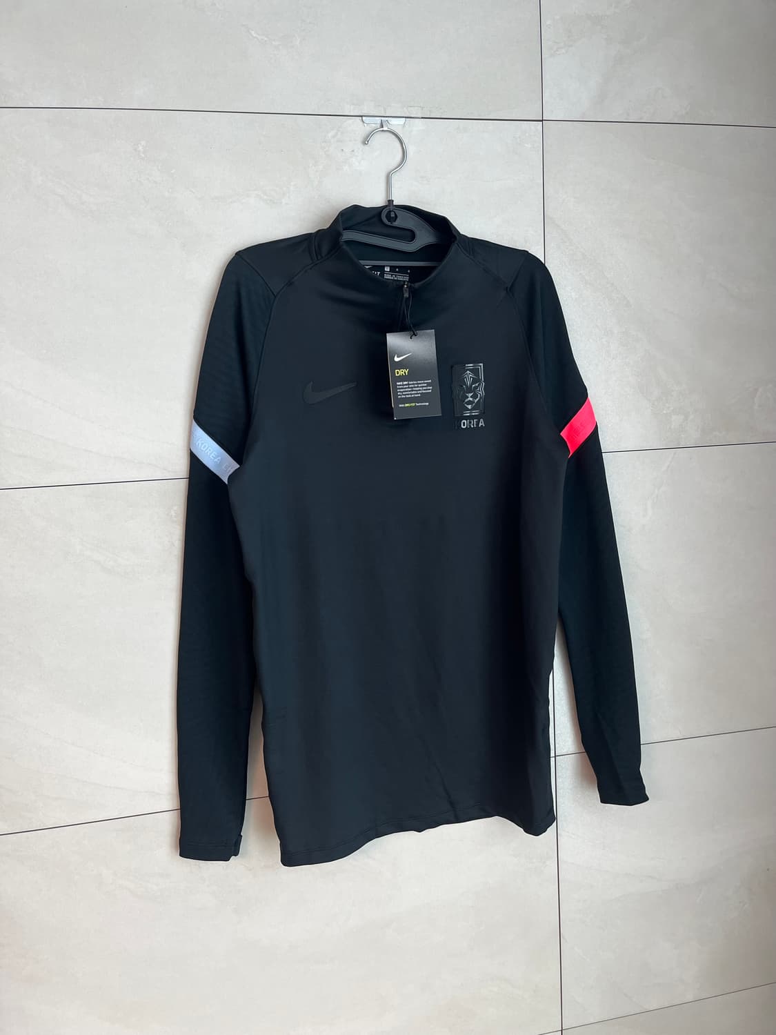 [새상품/L]20-22 나이키 선수지급용 대한민국 국대 드릴탑 져지 상품이미지3