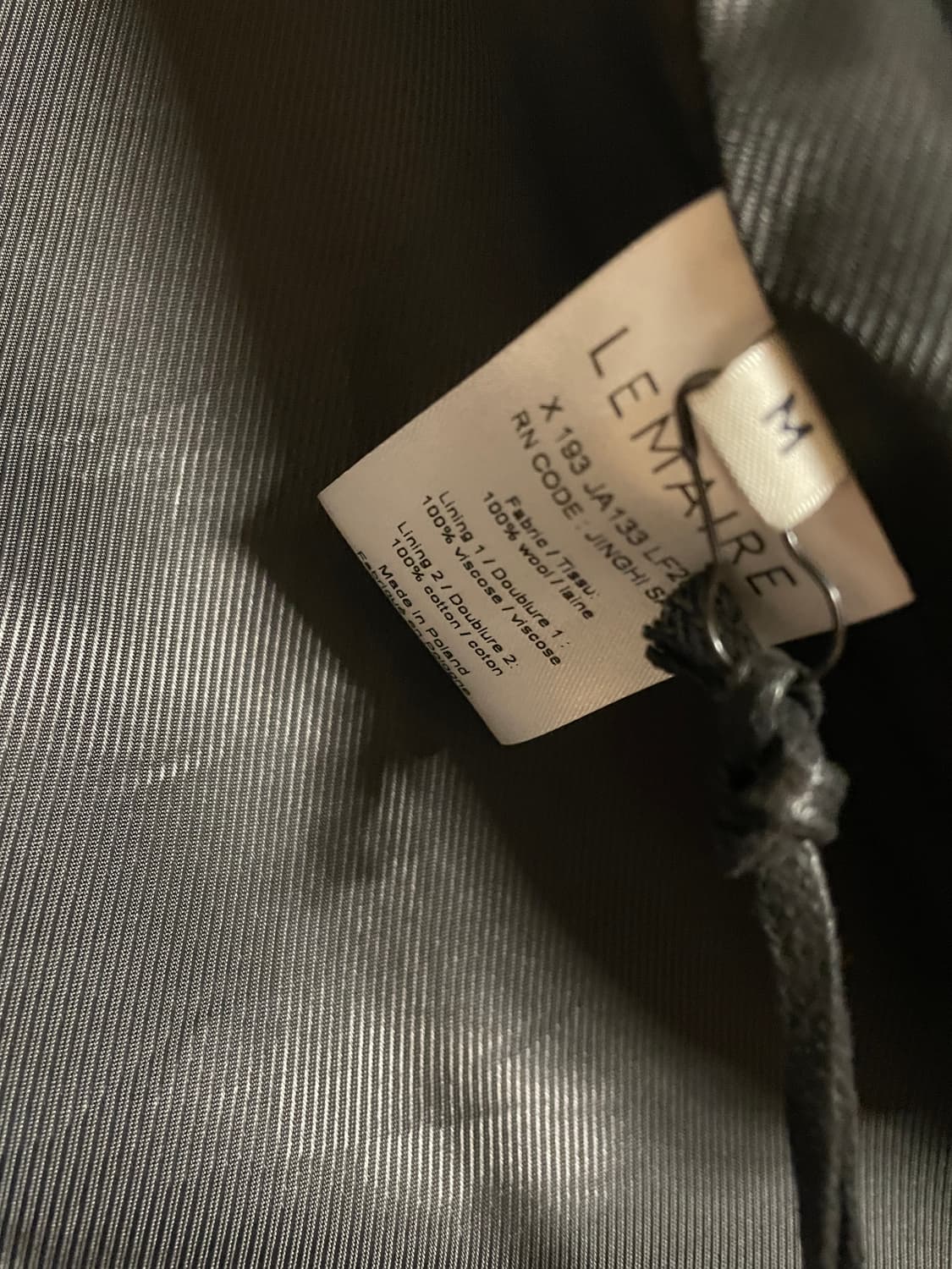 르메르/19fw 더블 브레스티드 자켓/ M 상품이미지8