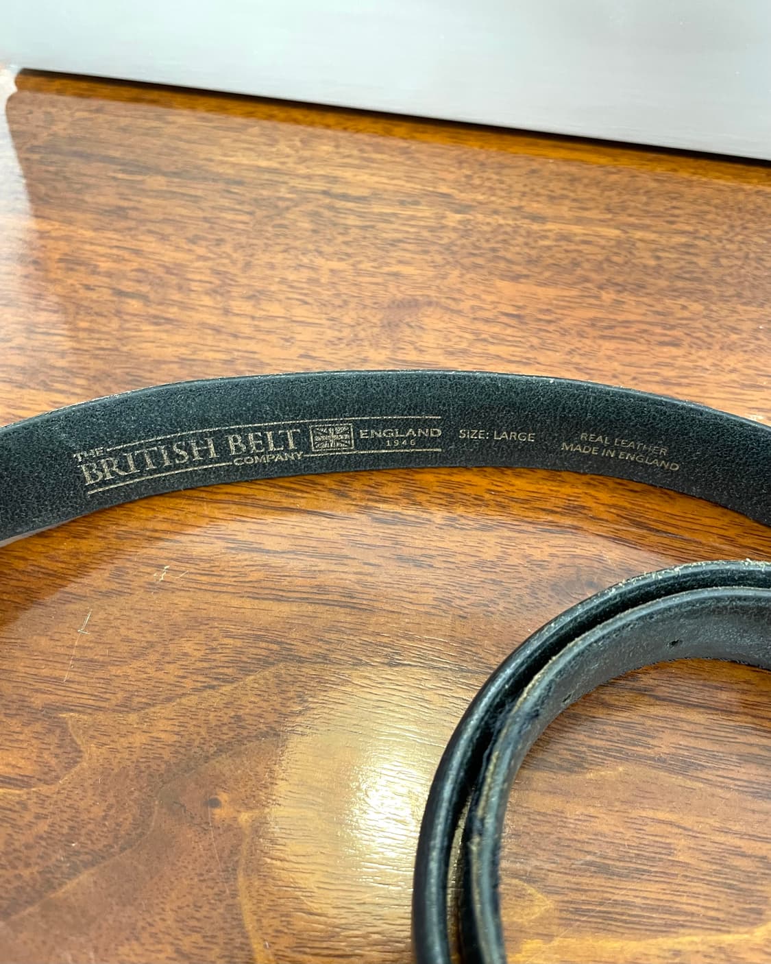 Made in UK 레더 벨트 상품이미지4