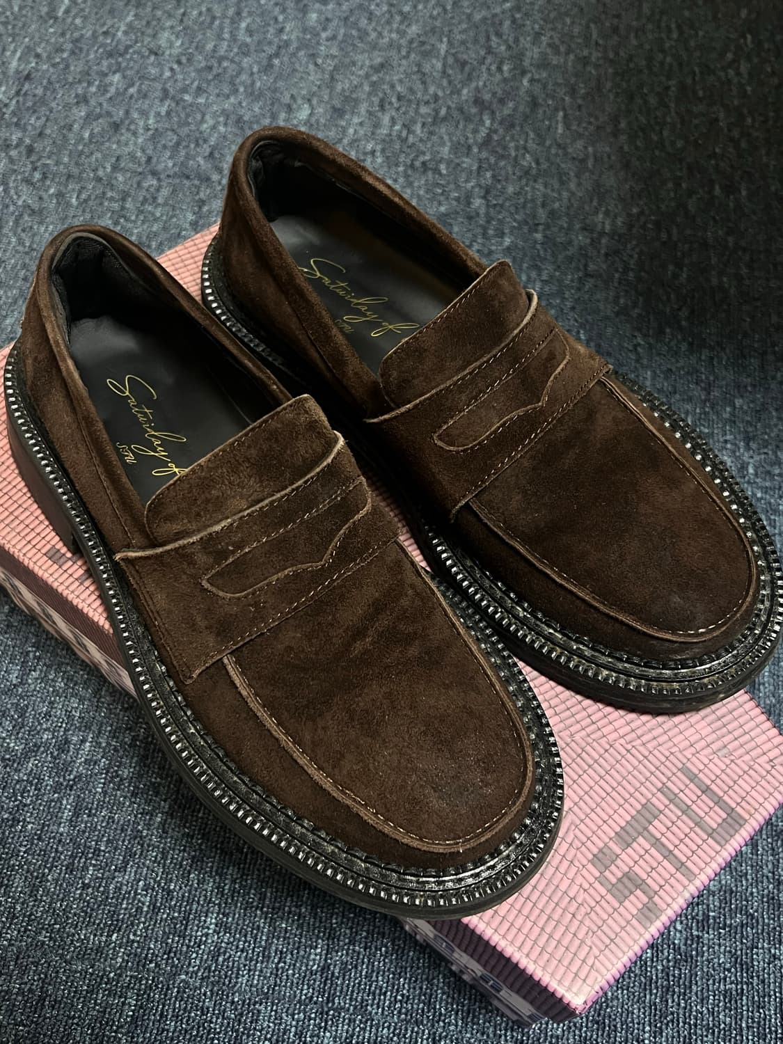 STU 스웨이드 로퍼 [39] 상품이미지1