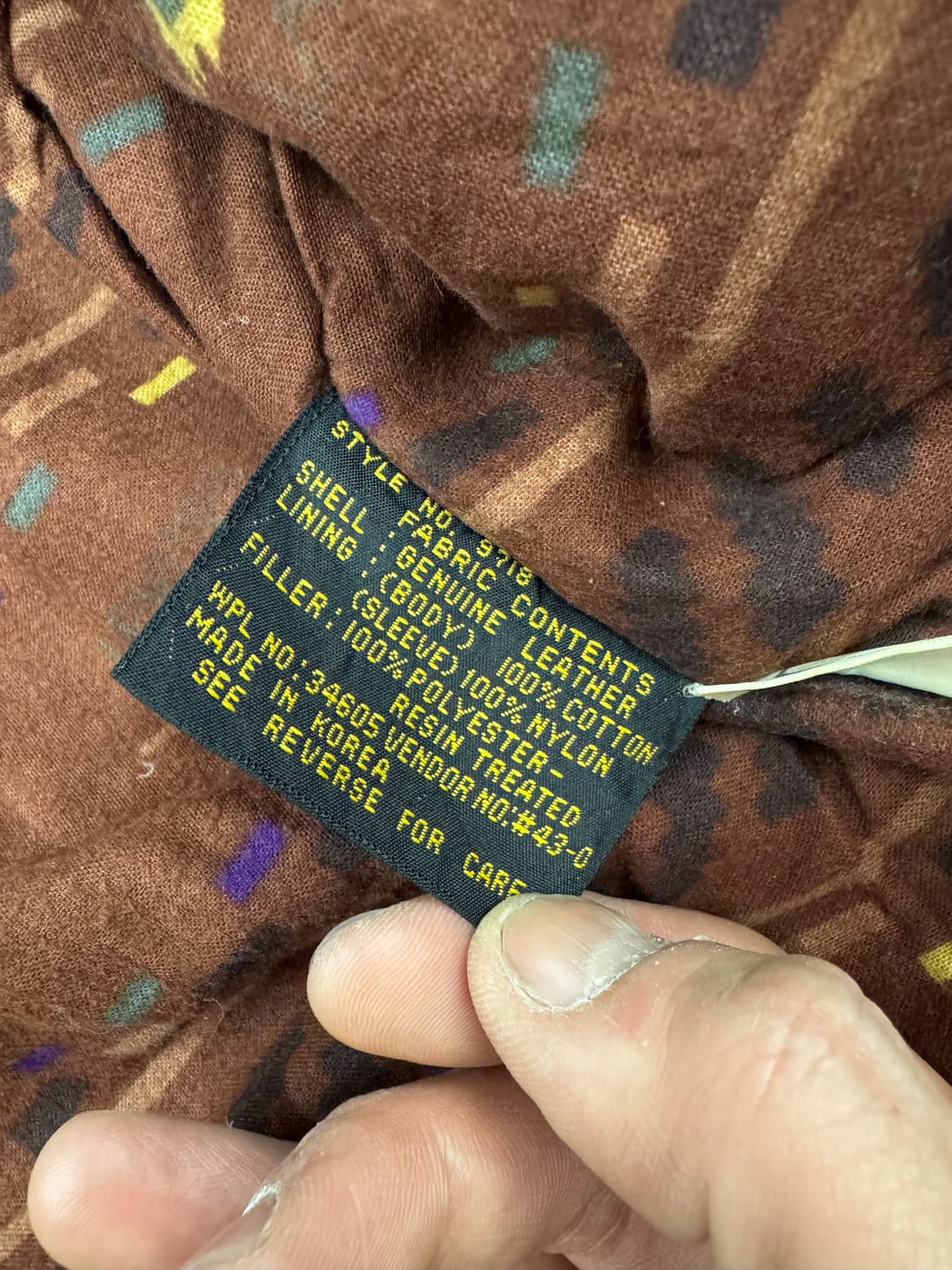 리바이스 빈티지 돈피 가죽자켓 상품이미지7