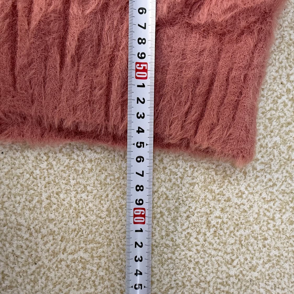 [실측확인] 미스칸트 핑크 앙고라 니트 0102T1 상품이미지5