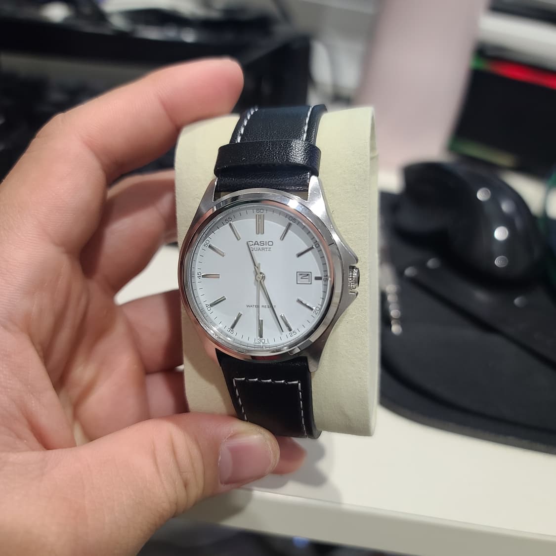 카시오 쿼츠 손목시계 상태a 시계단품팝니다. 상품이미지2