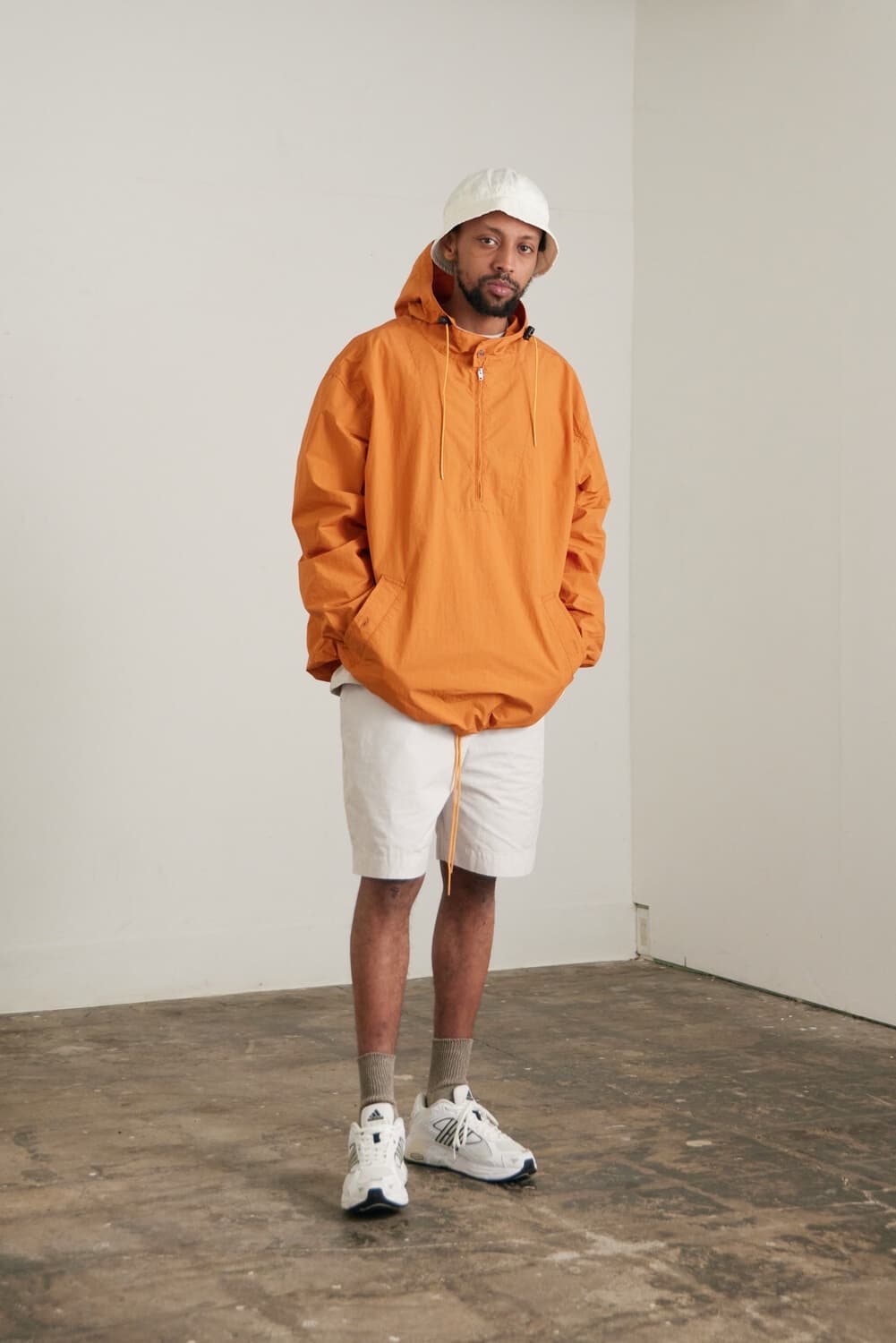 엔드앤드민즈 아노락 자켓 오렌지 XL 새상품 상품이미지2