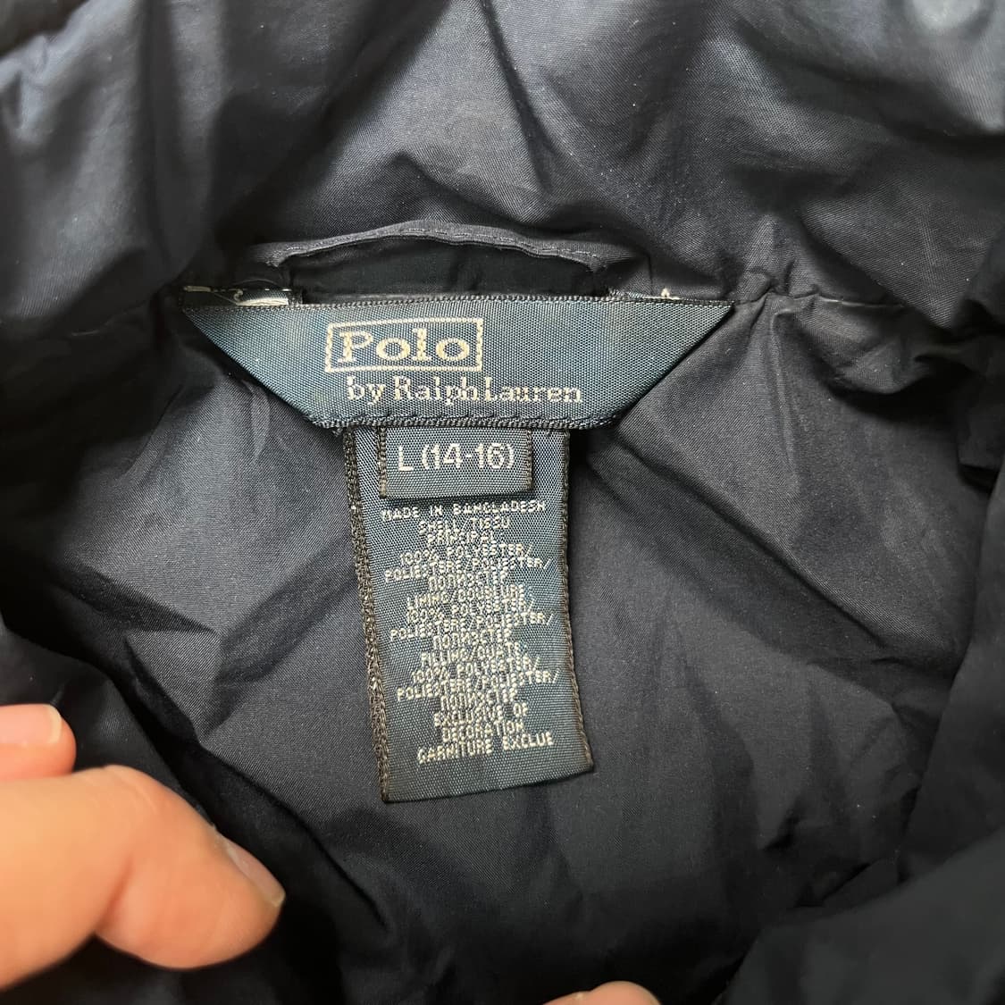 95 폴로 랄프로렌 스몰포니 퀄팅 자켓 상품이미지3