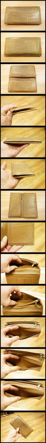 루이비통 니로티카스 (사하라 나일 악어) 가죽 장지갑 상품이미지2