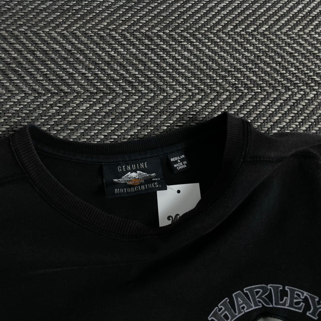할리데이비슨 USA 오리지날 빅로고 롱슬리브y 3501 상품이미지6